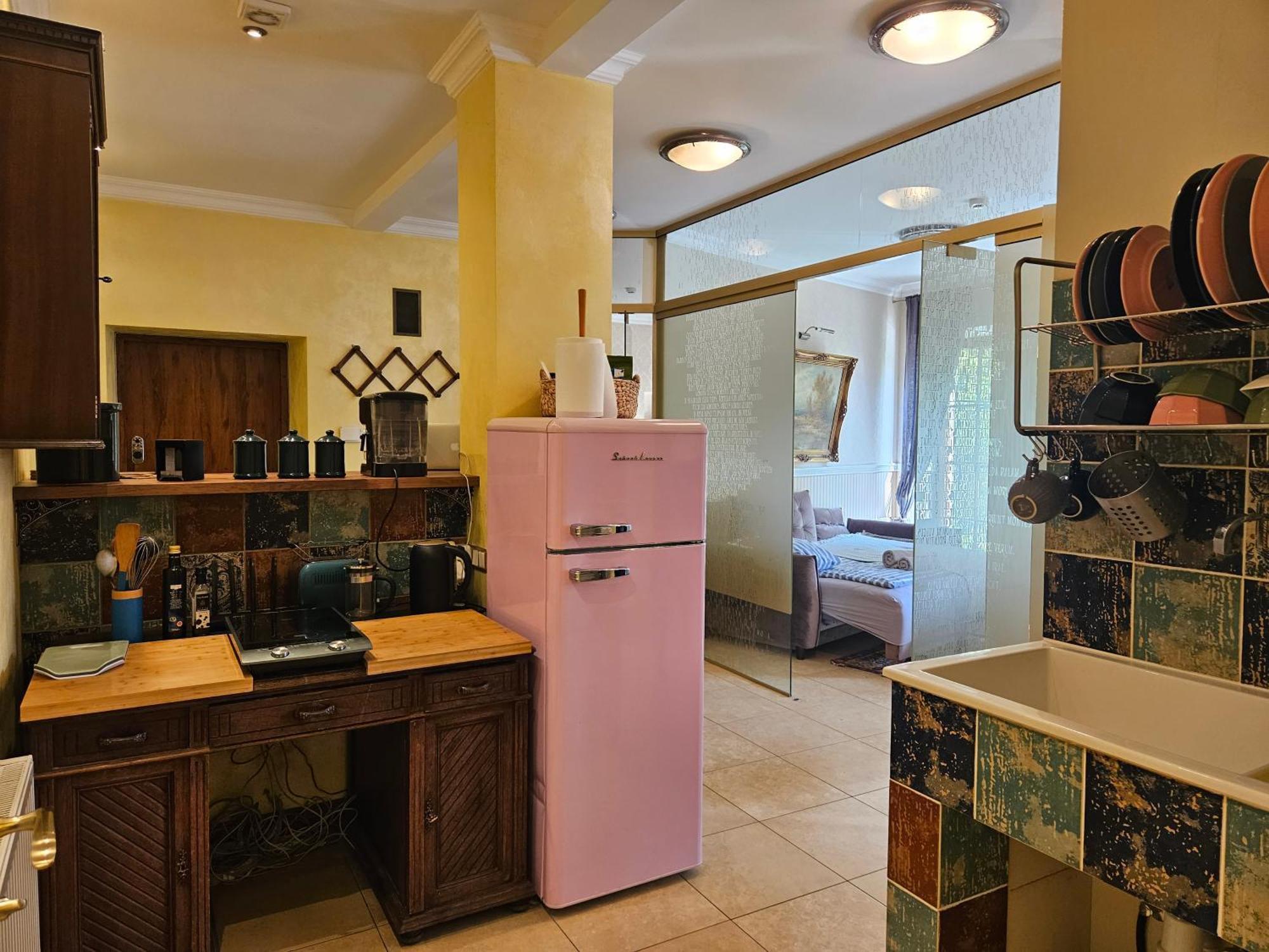 Barrister'S Apartments With Fireplace Šiauliai Kültér fotó